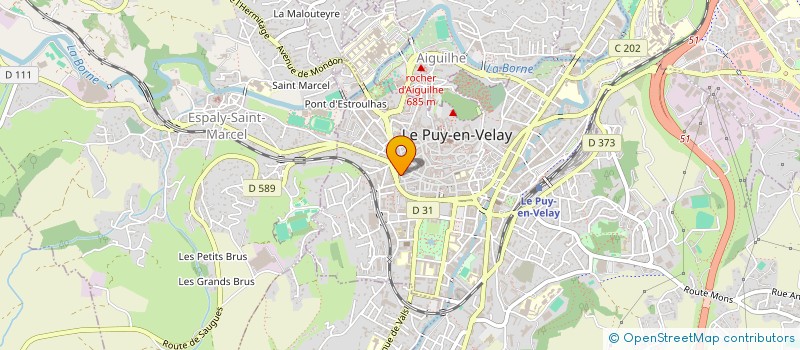localisation de l'entreprise LA PUYCYCLETTE à LE PUY-EN-VELAY