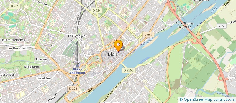 localisation de l'entreprise LA PYLATAISE  BLOIS