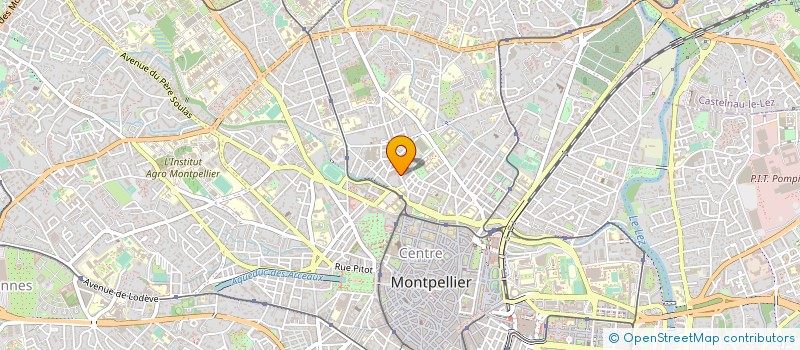 localisation de l'entreprise LA PYRAMIDE à MONTPELLIER
