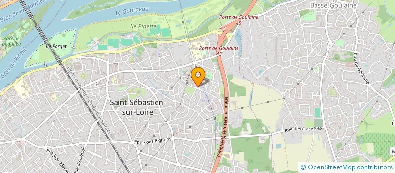 localisation de l'entreprise LA PYRAMIDE  SAINT-SEBASTIEN-SUR-LOIRE