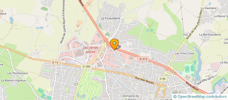 localisation de l'entreprise LA PYRAMIDE  PORNIC