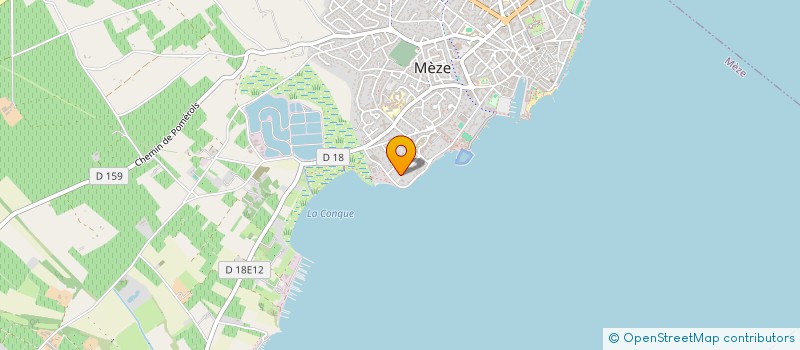 localisation de l'entreprise LA PYRAMIDE à MEZE