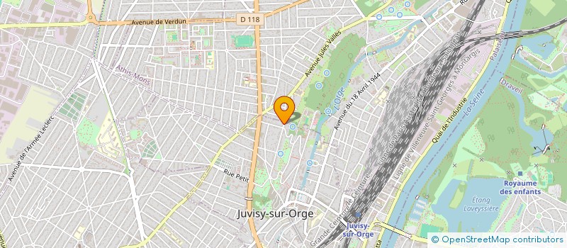 localisation de l'entreprise LA PYRAMIDE  JUVISY-SUR-ORGE