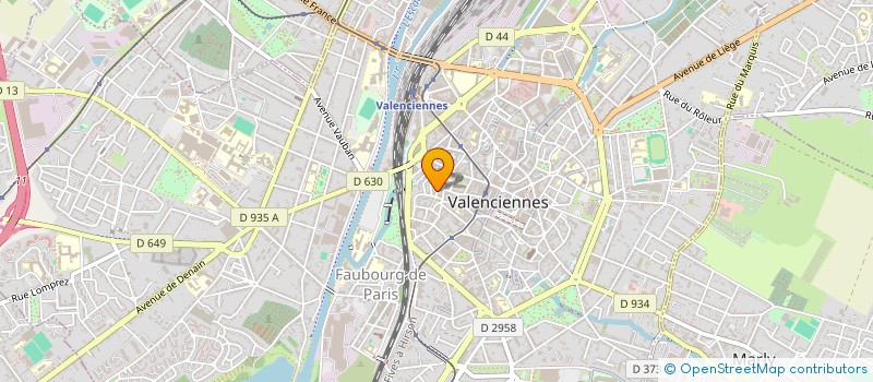 localisation de l'entreprise LA PYRAMIDE  VALENCIENNES