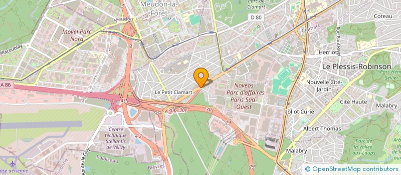 localisation de l'entreprise LA PYRAMIDE DE CLAMART à CLAMART