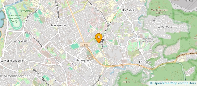 localisation de l'entreprise LA PYTHIE à MARSEILLE