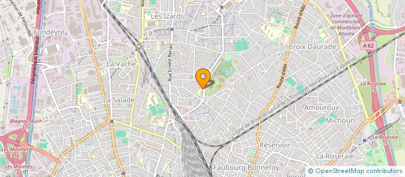 localisation de l'entreprise LA QUADRATURE DU CERCLE à TOULOUSE