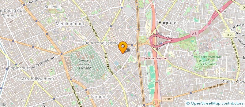 localisation de l'entreprise LA QUARANTAINE  PARIS