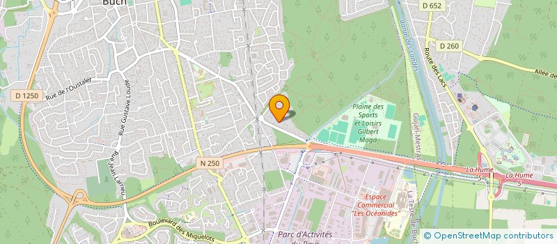 localisation de l'entreprise LA QUATORZAINE à LA TESTE-DE-BUCH