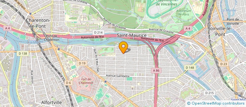 localisation de l'entreprise LA QUATRE PATRIMOINE à MAISONS ALFORT