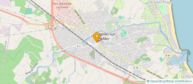 localisation de l'entreprise LA QUATRI AIME à ARGELES-SUR-MER