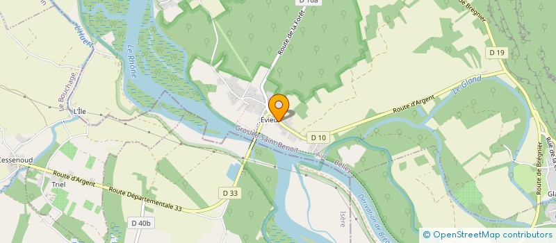 localisation de l'entreprise LA QUEBECOISE  GROSLEE-SAINT-BENOIT