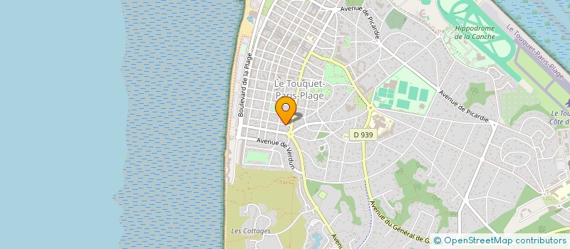 localisation de l'entreprise LA QUERENCIA à LE TOUQUET-PARIS-PLAGE