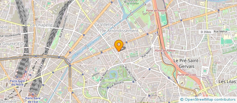 localisation de l'entreprise LA QUESTION AQUATIQUE  PARIS