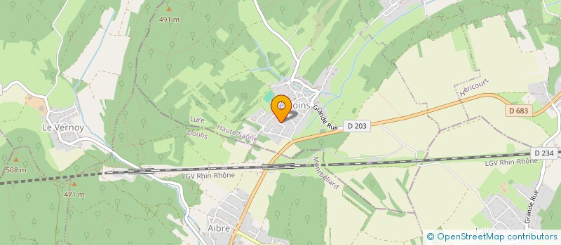 localisation de l'entreprise LA QUETE DU TAO  TREMOINS