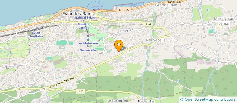 localisation de l'entreprise LA QUIETUDE  NEUVECELLE