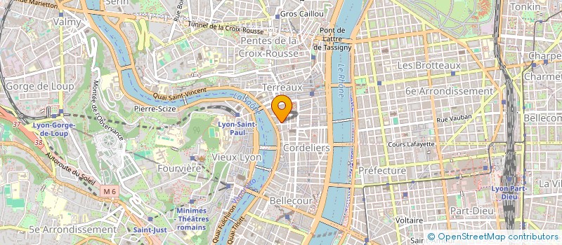 localisation de l'entreprise LA QUIETUDE à LYON