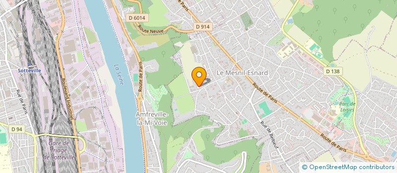 localisation de l'entreprise LA QUIETUDE  MESNIL-ESNARD (LE)