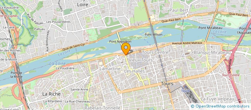 localisation de l'entreprise LA QUIJOTITA à TOURS