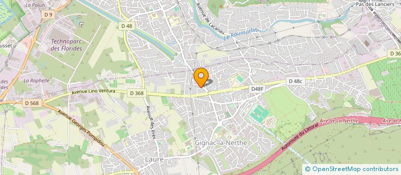 localisation de l'entreprise LA QUINCAILLERIE  GIGNAC-LA-NERTHE