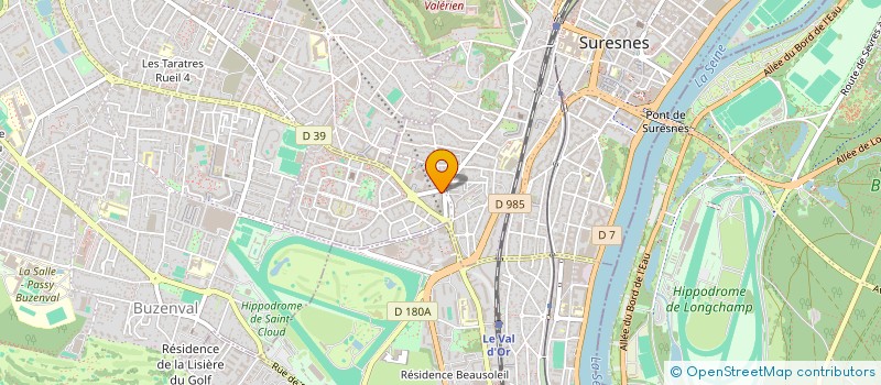 localisation de l'entreprise LA QUINCAILLERIE DE SURESNES à SURESNES