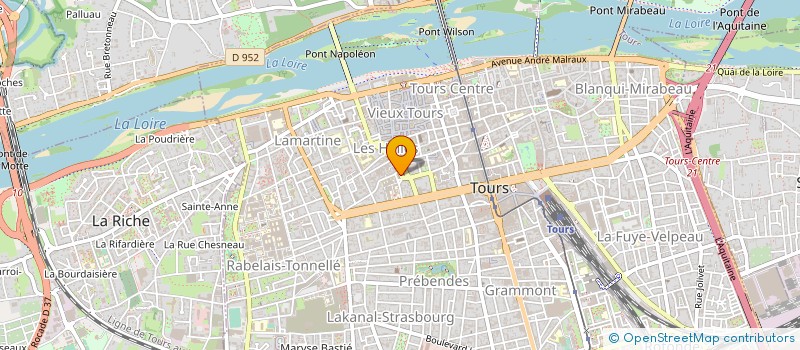 localisation de l'entreprise LA QUINTA à TOURS