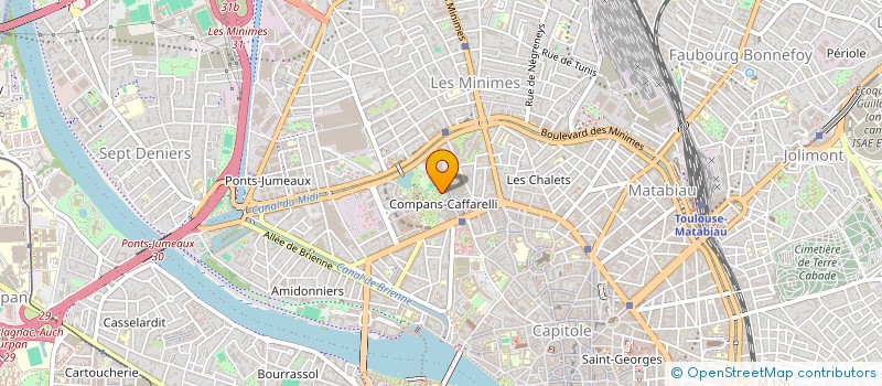 localisation de l'entreprise LA QUINTESSENCE à TOULOUSE