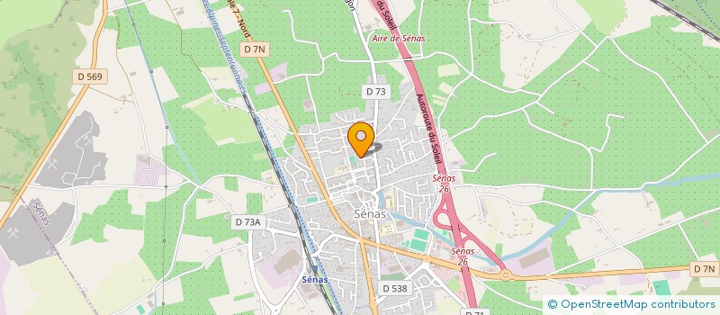 localisation de l'entreprise LA QUINTESSENCE DE L'ETRE  SENAS