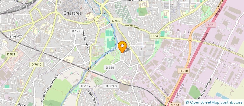 localisation de l'entreprise LA QUINTIERE DU BOULEVARD CHASLES à CHARTRES