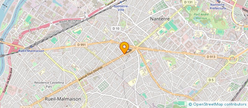 localisation de l'entreprise LA QUINTINE  NANTERRE