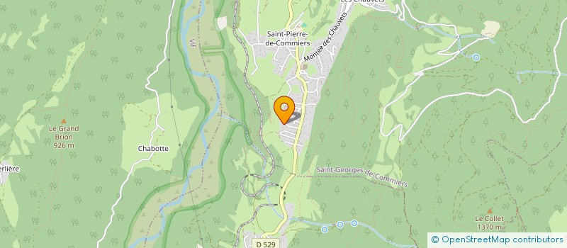 localisation de l'entreprise LA QUINZAINE  SAINT-GEORGES-DE-COMMIERS