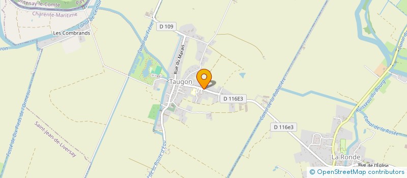 localisation de l'entreprise LA RABATIERE  TAUGON