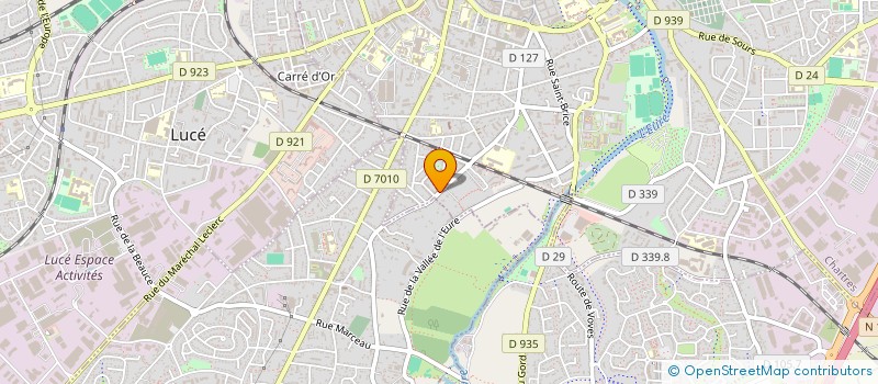 localisation de l'entreprise LA RABELAISIENNE à CHARTRES