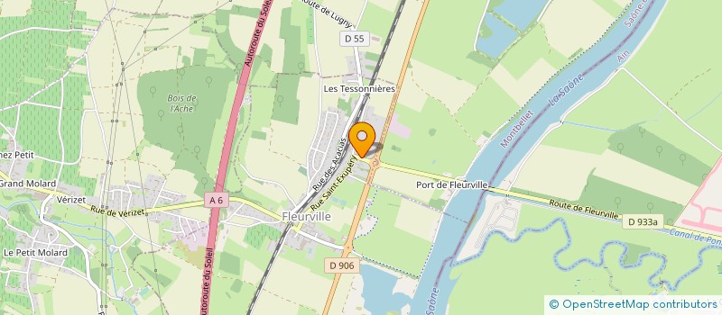 localisation de l'entreprise LA RABELAISIENNE  FLEURVILLE