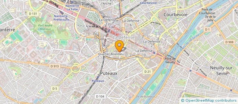 localisation de l'entreprise LA RABUSTIERE  PUTEAUX