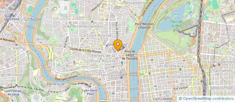 localisation de l'entreprise LA RACONTERIE à LYON