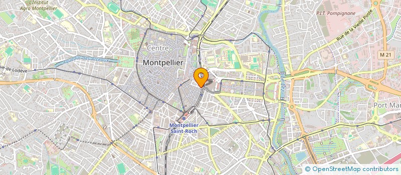 localisation de l'entreprise LA RADICALE FANTAISIE à MONTPELLIER