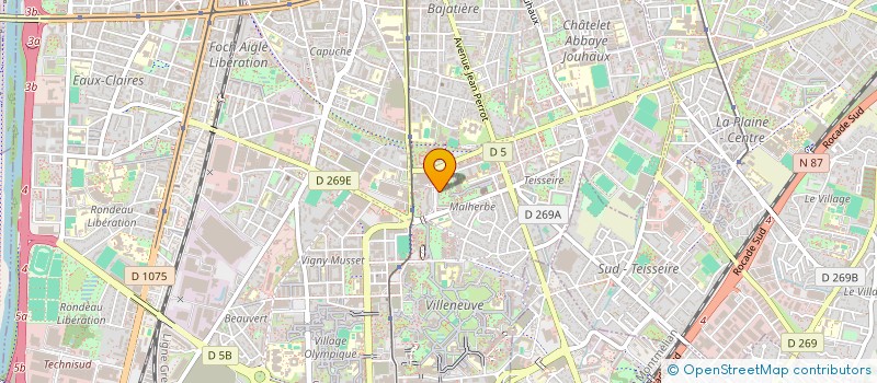 localisation de l'entreprise LA RADIO DE MALHERBE A GRENOBLE  GRENOBLE