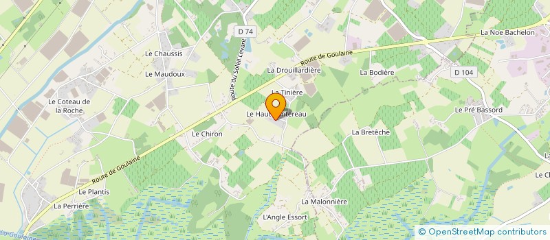 localisation de l'entreprise LA RAFFINERIE à SAINT-JULIEN-DE-CONCELLES