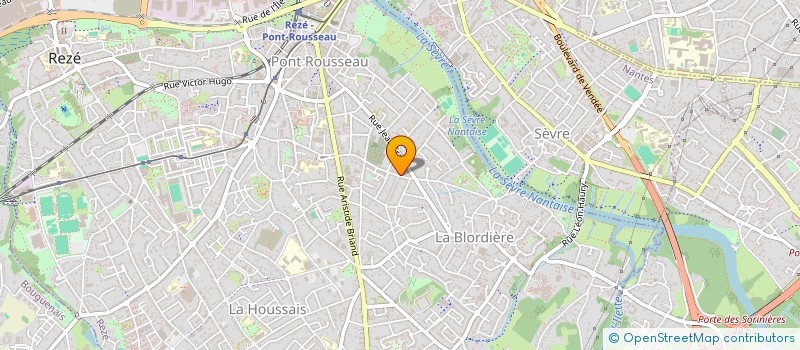 localisation de l'entreprise LA RAFFINERIE DES SENS  REZE