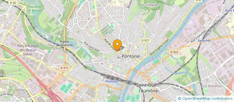 localisation de l'entreprise LA RAID  PONTOISE