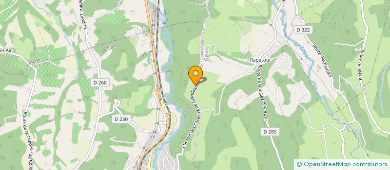 localisation de l'entreprise LA RAINETTE  GAN