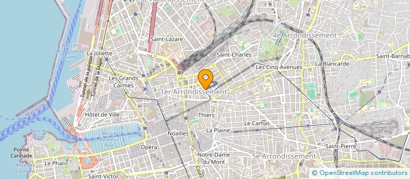 localisation de l'entreprise LA RALLONGE à MARSEILLE