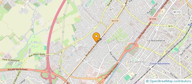 localisation de l'entreprise LA RAMADE à MARCQ-EN-BARŒUL