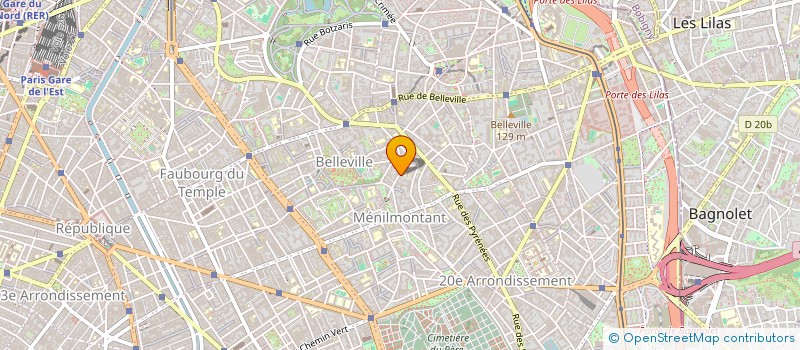 localisation de l'entreprise LA RAMASSE  PARIS