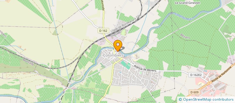 localisation de l'entreprise LA RAMONETTE à COLOMBIERS
