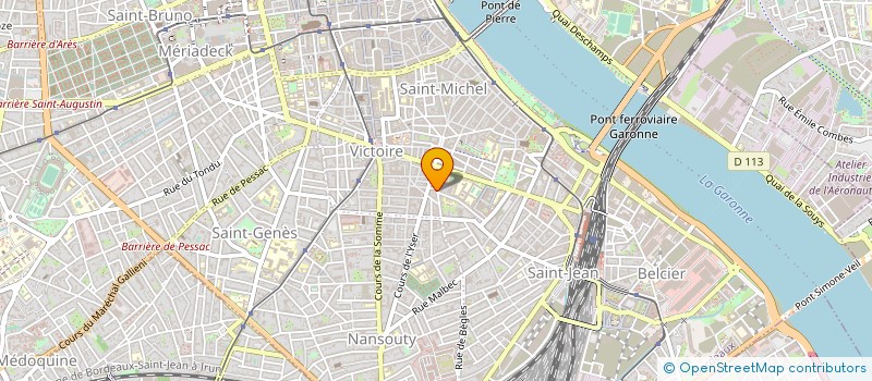 localisation de l'entreprise LA RAMPE à BORDEAUX