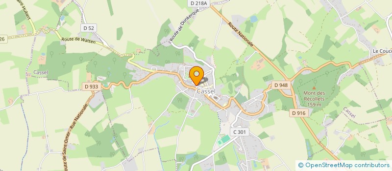 localisation de l'entreprise LA RAMPE  CASSEL