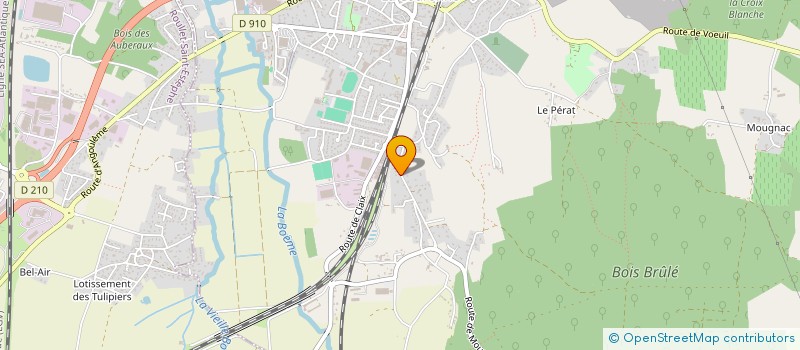 localisation de l'entreprise LA RANDONNEE à LA COURONNE
