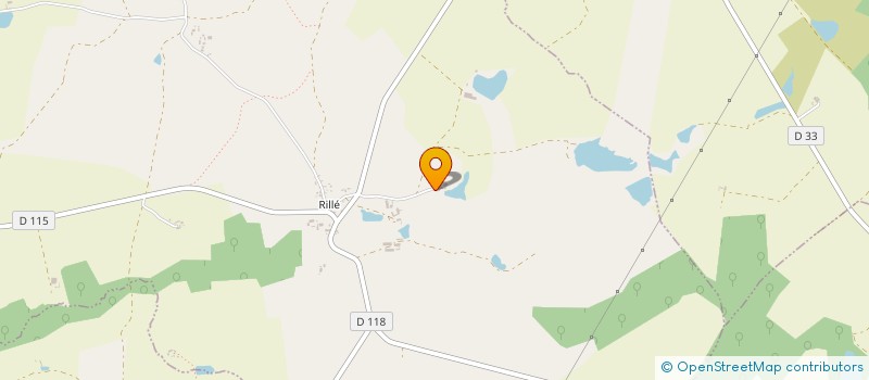 localisation de l'entreprise LA RANGEARDIERE  JOUHET